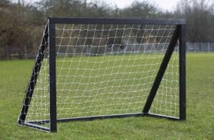 Example of football goal in wood from Home Goal Football goal for the garden in wood from Homegoal